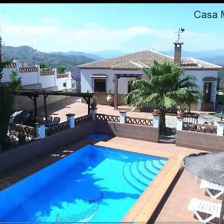 Casa Mirador Las Claras Con Piscina Privada Jardin Iznate Buitenkant foto